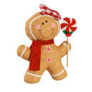 Fabric Baking Gingerbread Table Decor, 2 Asst., Boy, Girl