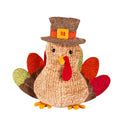 Fabric Turkey Bucket with Fabric Turkey Set,8tan457
