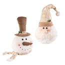 Fabric Christmas Character Face Table Decor,8tan474