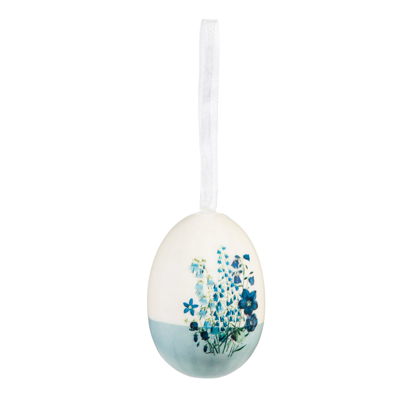 Floral Egg ornaments, Set of 6,8tap038