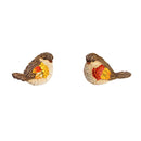Resin Harvest Bird Tabletop Decor, 2 Asst,8tar435