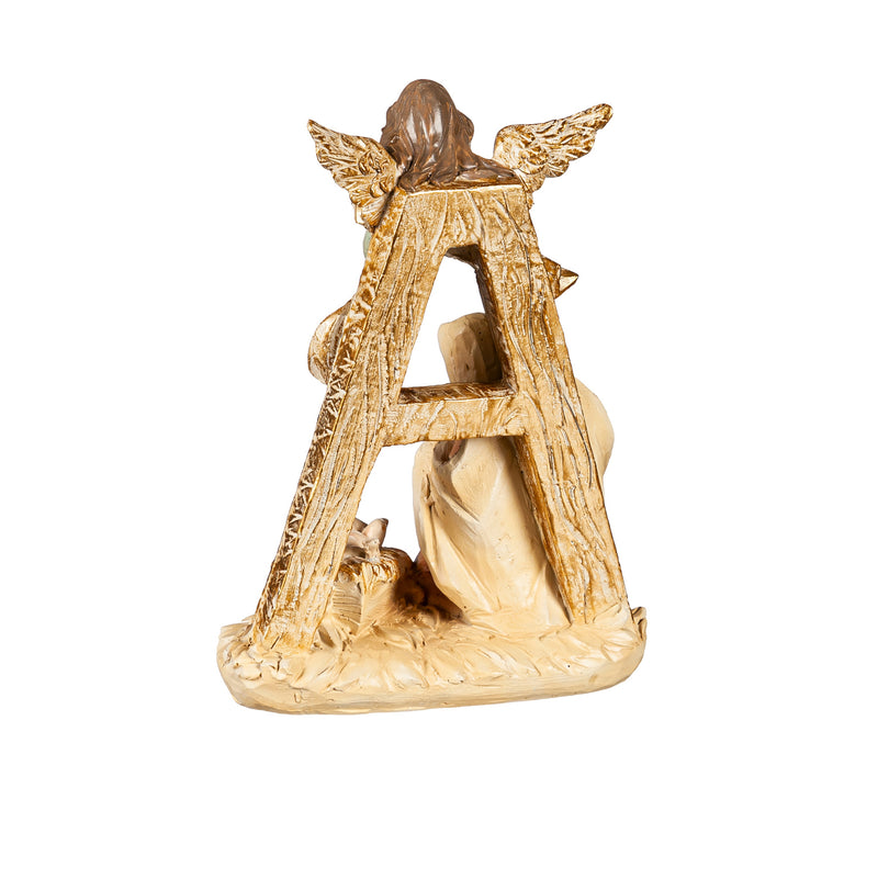 Resin Nativity "Peace" Table Décor, 5 Piece Set