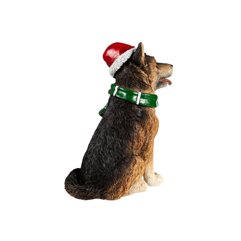 Resin Dog Holiday Table Décor, 5 Asst