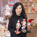 10.25" Resin Gingerbread Nutcracker Table Decor,8tar679