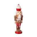 10.25" Resin Gingerbread Nutcracker Table Decor,8tar679