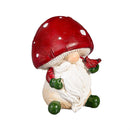 Woodland Storybook Table Décor Resin Mushroom Gnome, 4.5"H, Asst of 2