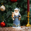 Woodland Storybook Table Décor Santa with Owl Resin, 7.5"H