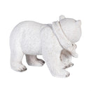 Season to Sparkle Table Décor Polar Bear Resin, 6.5"L