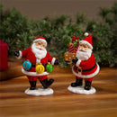 Traditional Santa Table Décor Santa Claus Resin, Asst