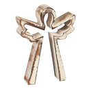 Wooden Nested Icon Tabletop Decor, Snowman/Angel/Tree, 3 Asst