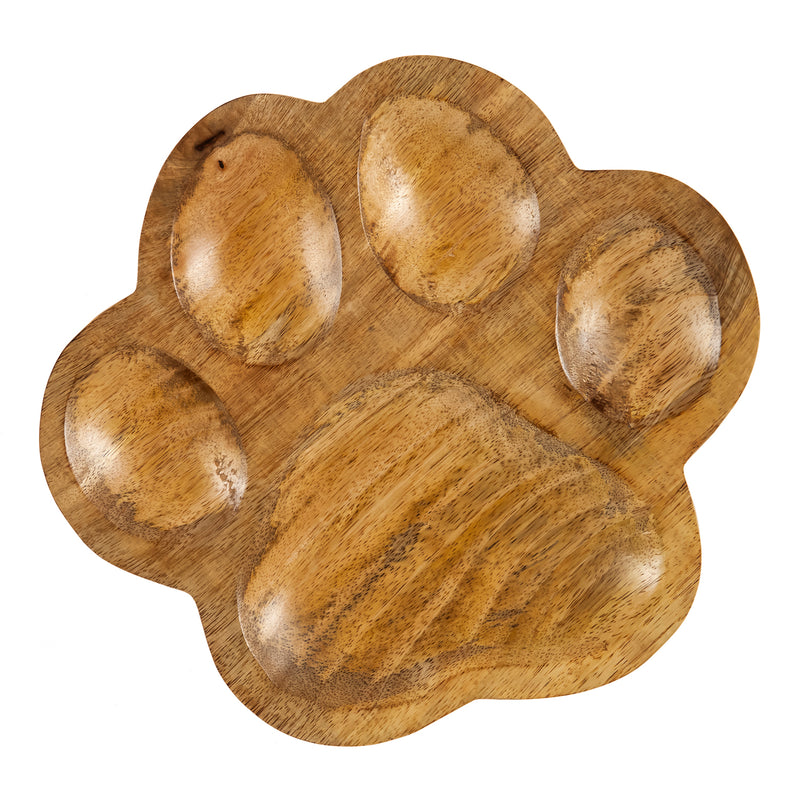 Wooden Pawprint  Table Décor,8taw309