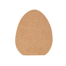 5" Wood Egg Shaped Tabletop Decor, 2 Asst