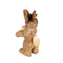 Bunny Blooms Table Decor Natural Fiber Easter Bunny with Egg, Asst of 2