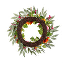 Summer Brights Wreath, 20"