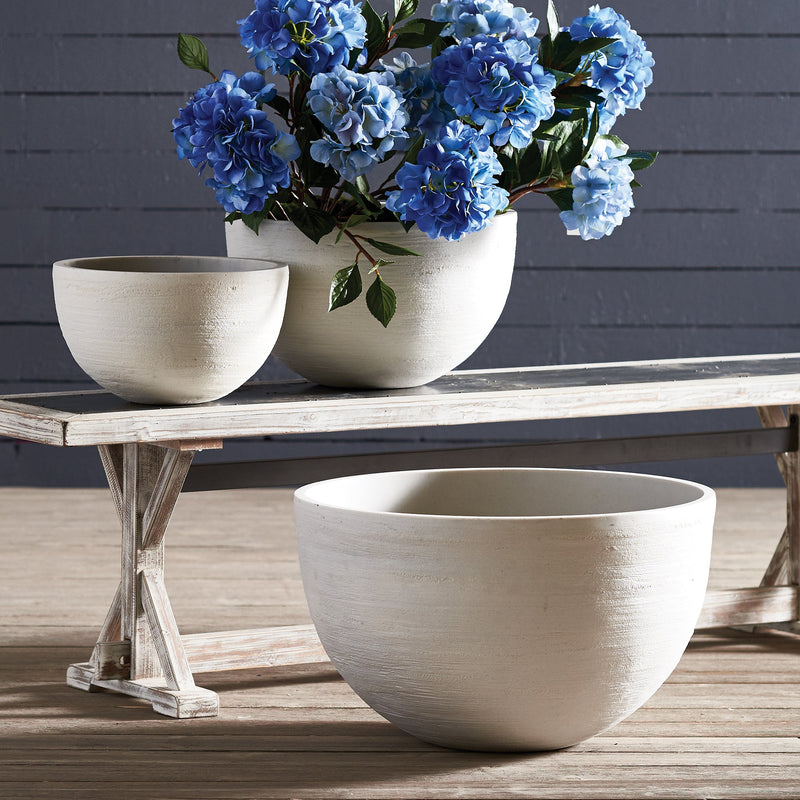 NAPA Home & Garden, Fibrestone Malibu Low Bowls Collection