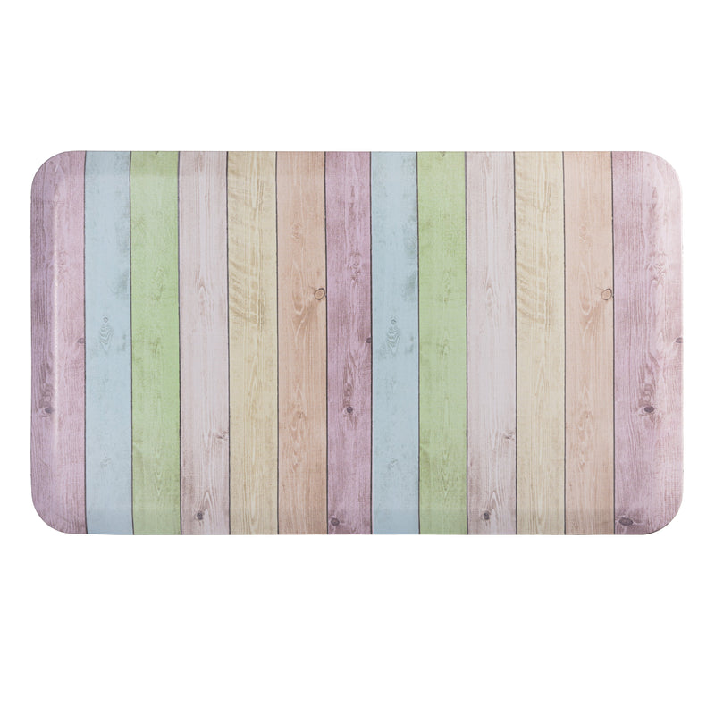Bunny Blooms Colorful Anti-Fatigue Kitchen Mat