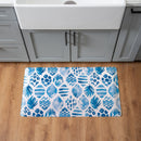 Blue Coastal Coral Sea Anti-Fatigue Mat, 30"x18"