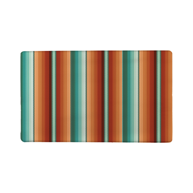 Southwest Pueblo Anti-Fatigue Mat, Serape Stripe, 30"x18"