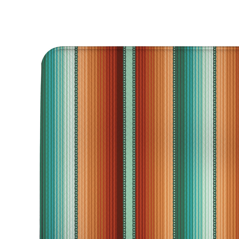 Southwest Pueblo Anti-Fatigue Mat, Serape Stripe, 30"x18"