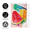 Summer Treats Burlap Garden Flag