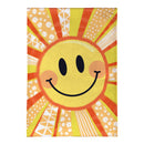 Sunny Smiles Burlap Garden Flag