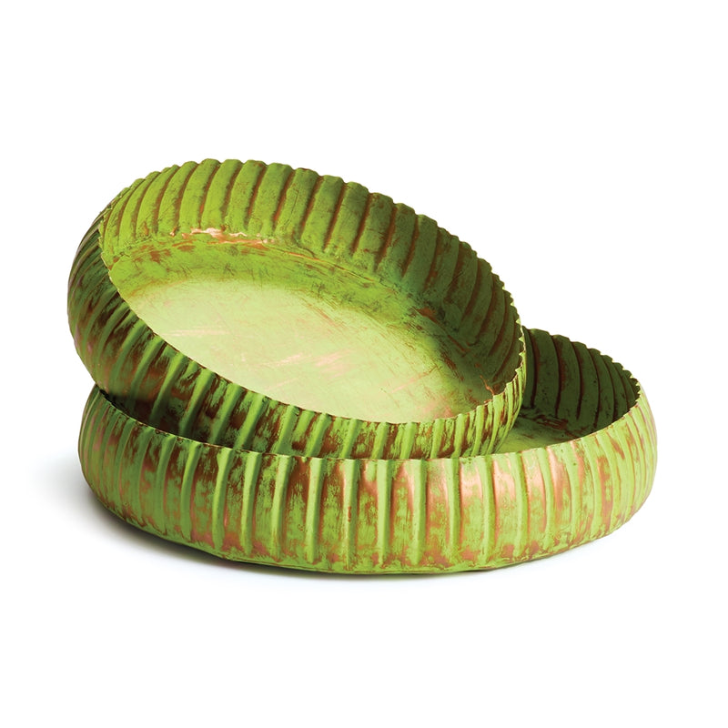Napa Garden Collection-Terrace Low Bowls, Set of 2