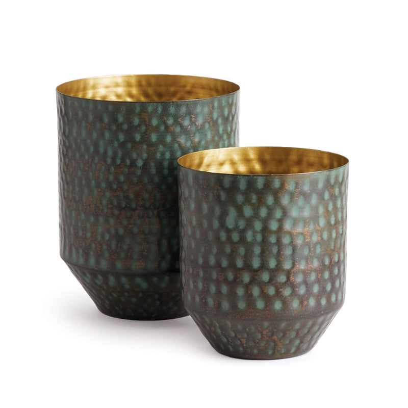 Napa Garden Collection-Rahul Tapered Cachepots, Set of 2