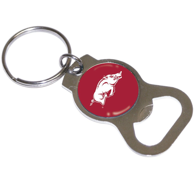 Bottle Opener Key Ring, University of Arkansas,c307911