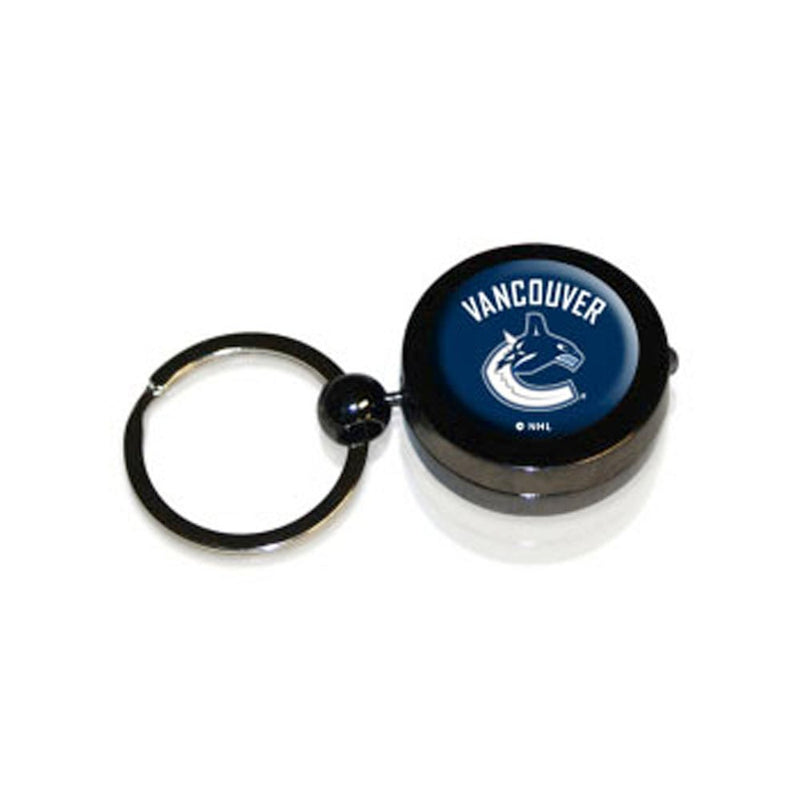 Hockey Puck Flashlight Key Ring, Vancouver Canucks,c3714377