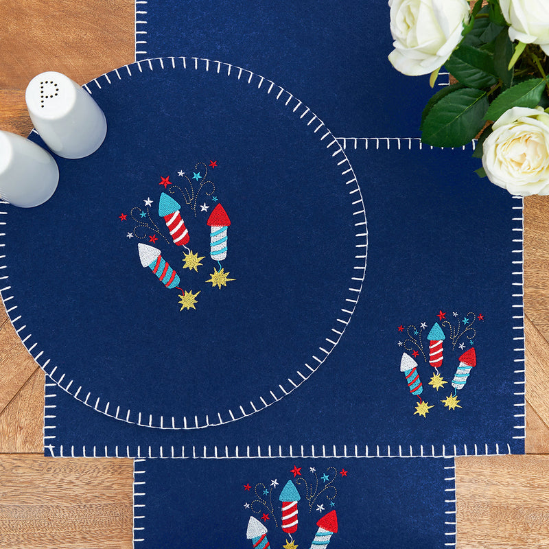 Sparkler Felt Runner