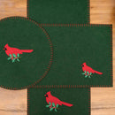 Cardinal Holly Felt RD Placemat
