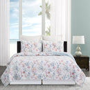 Nori Coral Twin Quilt Set
