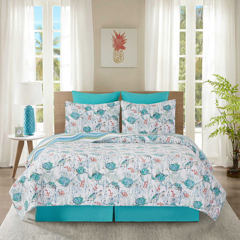 Sea Turtle Cove F/Q Quilt Set