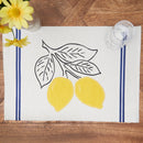 Lemon Stripe Placemat