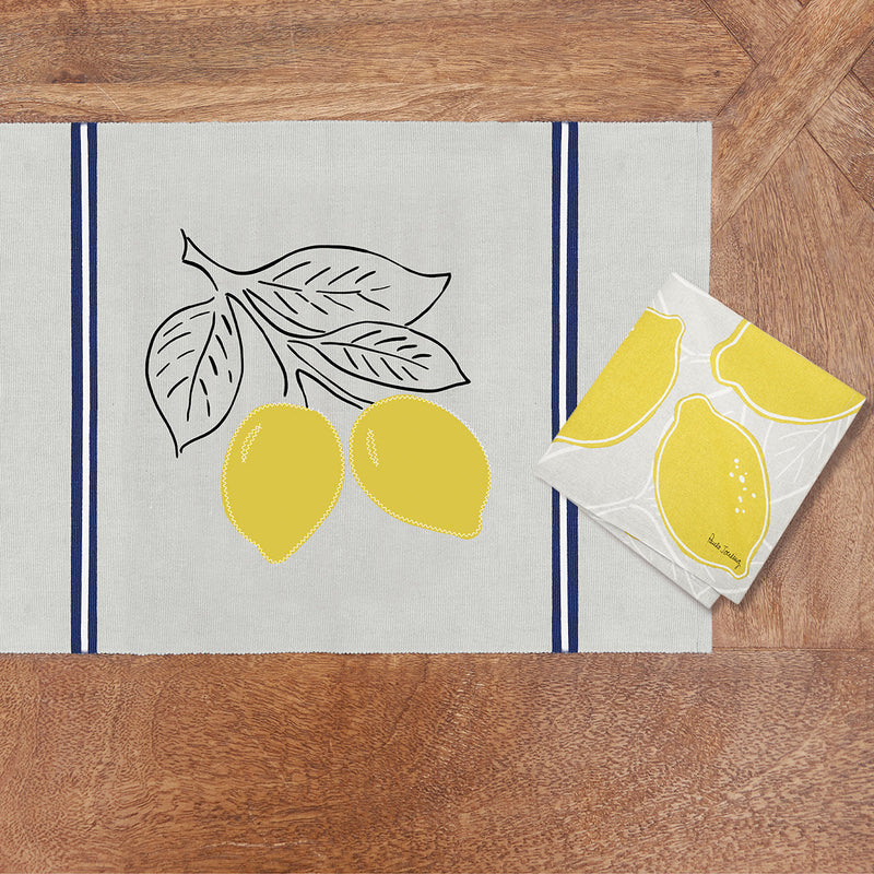 Lemon Stripe Placemat