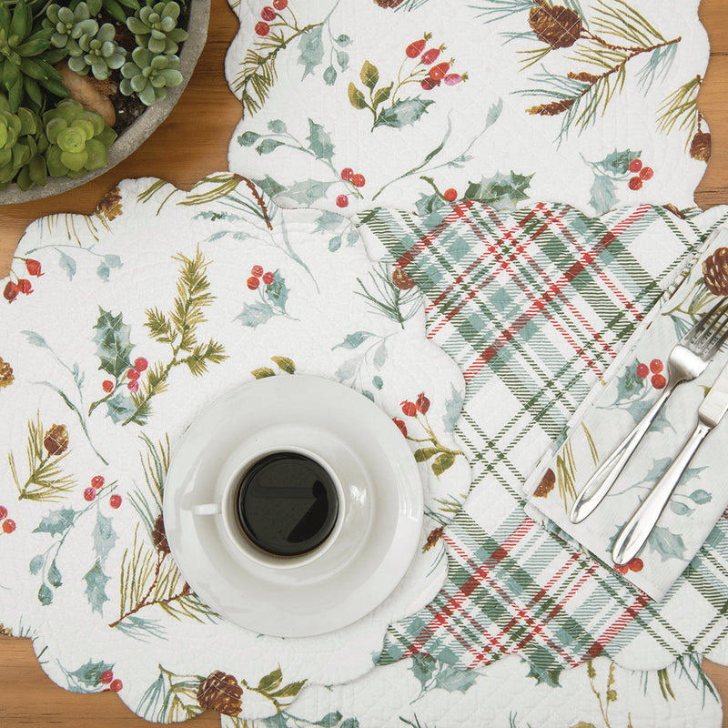 Edith Round Placemat