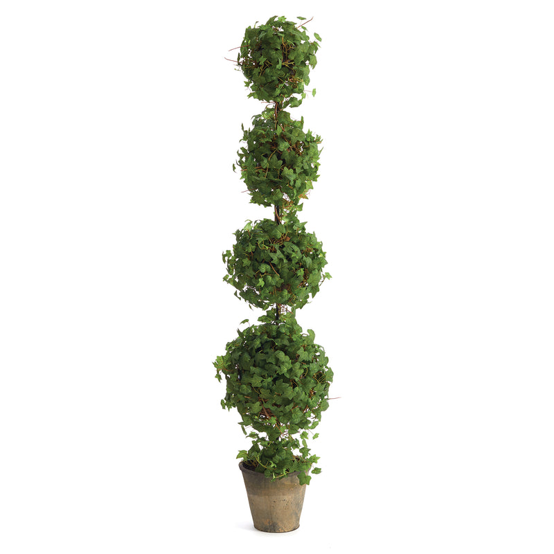 NAPA Home & Garden, IVY QUADRUPLE TOPIARY POTTED 67.5",CC354