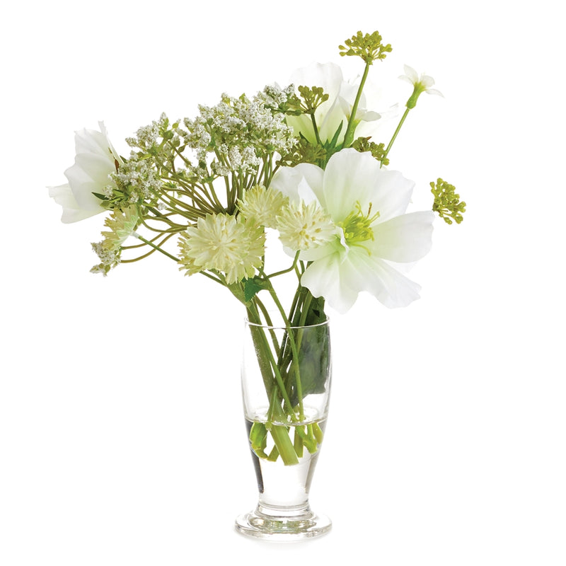 Napa Floral Collection-Cosmos Mixed Arrangement in Vase 9.5 inches