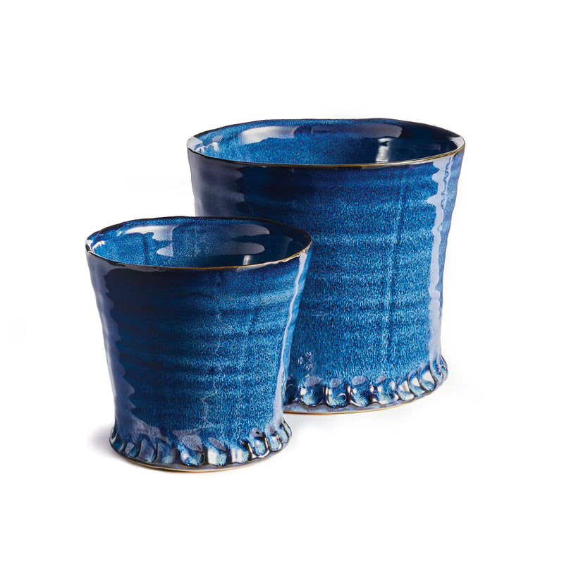 NAPA Home & Garden, SHELBY POTS, SET OF 2,CH303BL