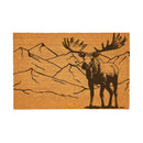 High Country Wilderness Coir Mat, Moose, 36"x24"