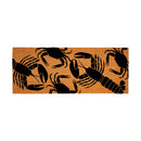 Coastal Coir Mat Lobsters and Crabs 60x24"