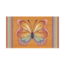 Bunny Blooms Radiant Butterfly, Coir Mat 30"x18"