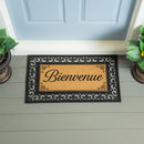 Canada Strong Bienvenue Flocked Coir Sassafras Switch Mat, Filigree, 22"x10"