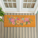 Bunny Blooms Spring Blossom, Coir Mat, 60"x24"