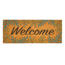 Palm Beach Fronds Coir Mat, "Welcome", 60"x24"