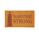 Canada Strong Maritime Coir Mat, Lighthouse, 28"x16"