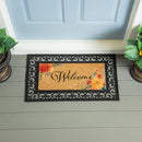 High Country Pheasant Flocked Coir Sassafras Switch Mat, "Welcome", 22"x10"