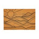 Southwest Sunrise Coir Mat, Landscape, 36"x24"