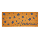 American Classic Stars & Stripes Coir Mat, "America", 60"x24"