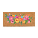 Bunny Blooms Spring Blossom, Flocked Coir Sassafras Switch Mat 22"x10"